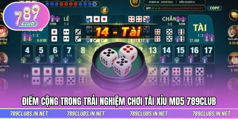 Điểm cộng chinh phục ván đấu tài xỉu md5 hấp dẫn