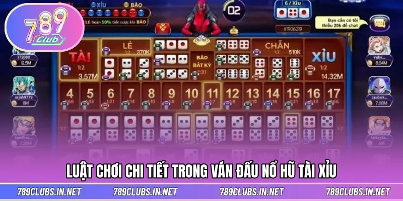Luật chơi đơn giản trong trải nghiệm quay hũ tài xỉu ấn tượng