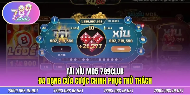 Tài Xỉu MD5 789CLUB